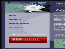 Tablet Screenshot of mwahealing.com